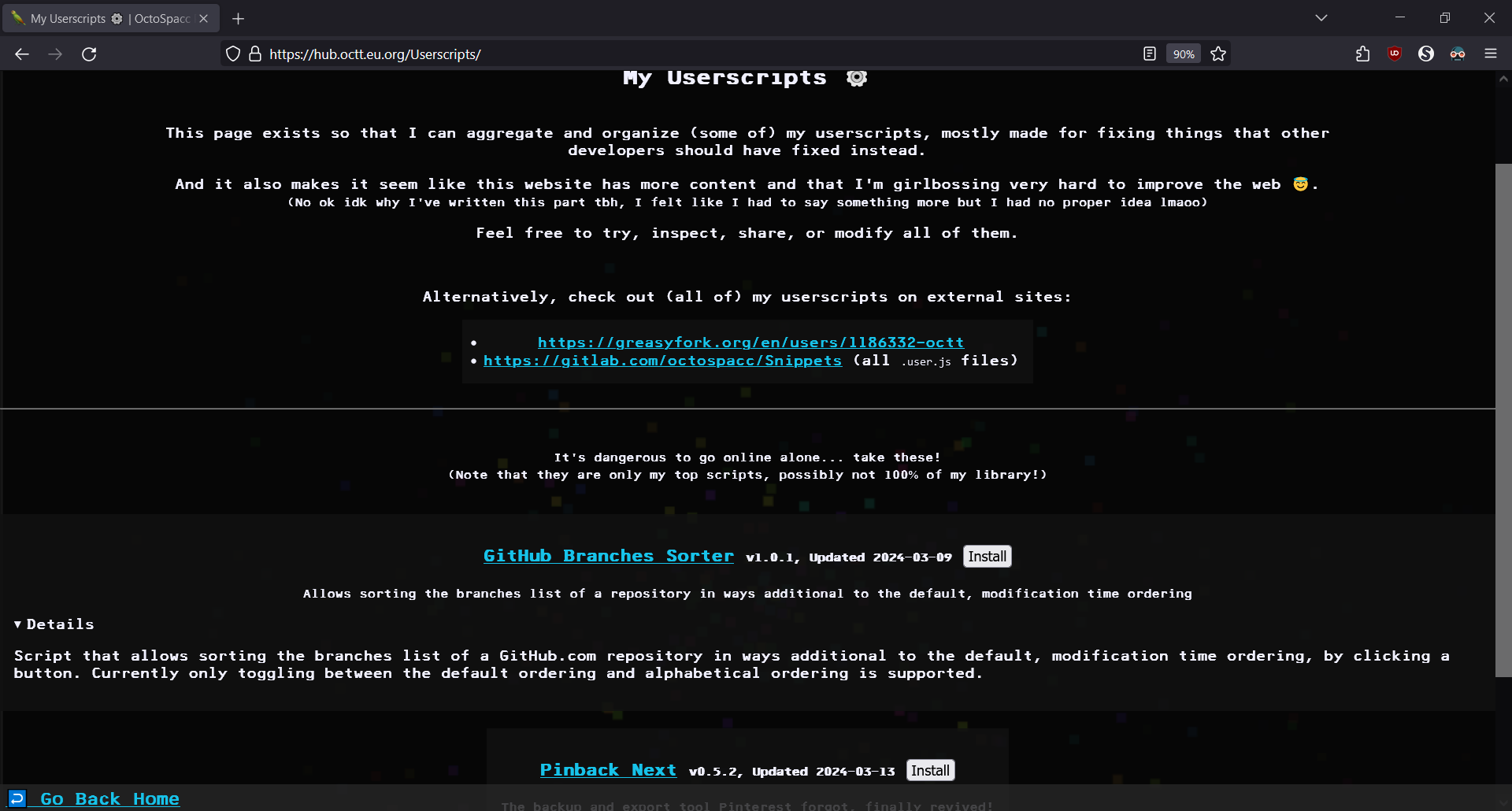 paginetta userscritti