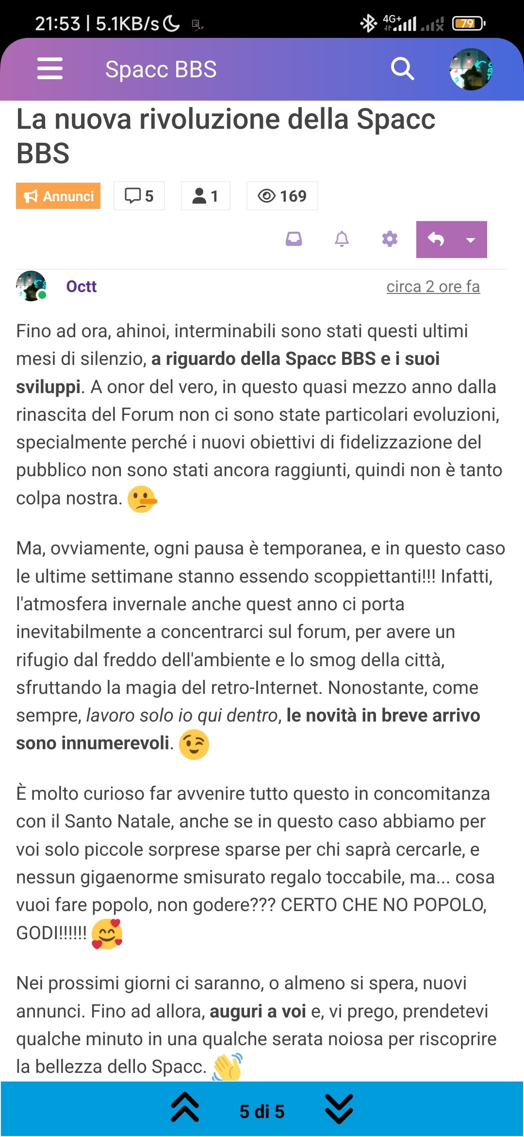 vigilia con ma senza spacc